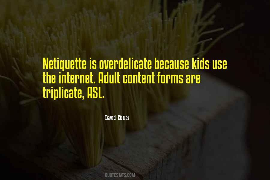 Internet Netiquette Quotes #1634805