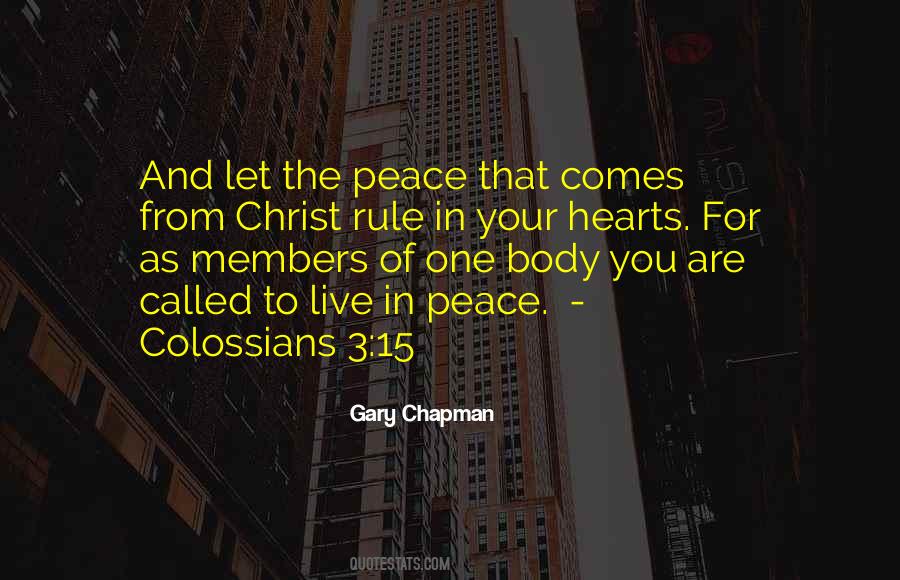 One Body Quotes #340060