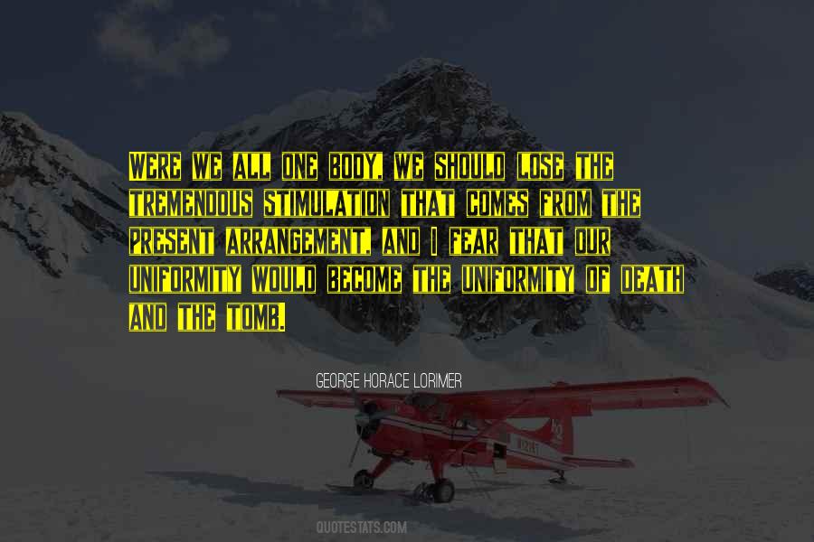 One Body Quotes #726126