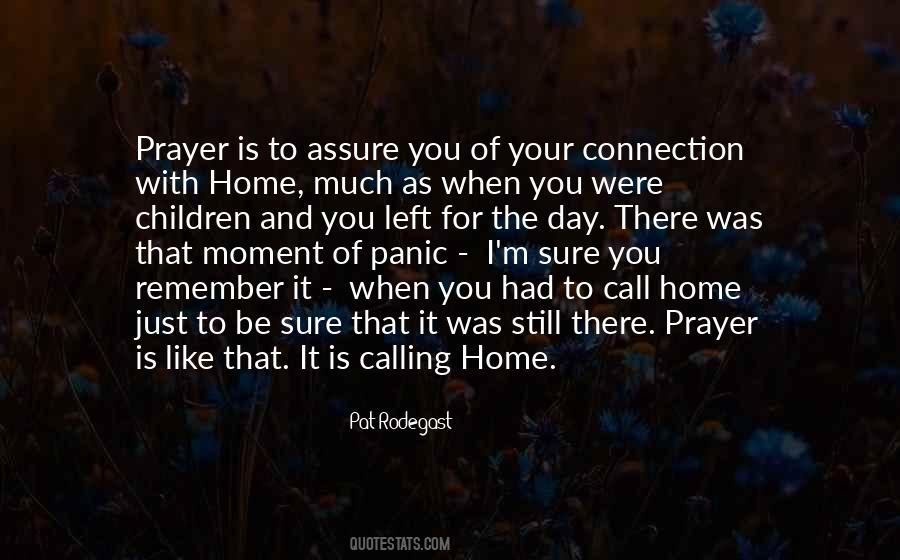 Calling Home Quotes #1455305