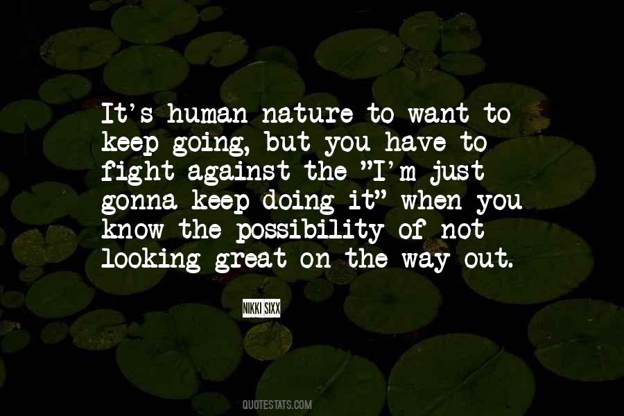 On Human Nature Quotes #472894