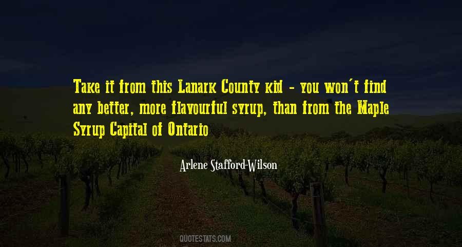 Lanark County Quotes #82502