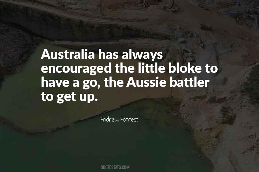 Aussie Battler Quotes #857740