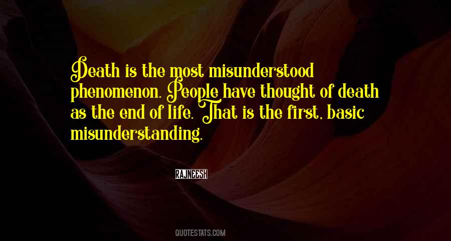 Quotes About Misunderstanding People #1038740