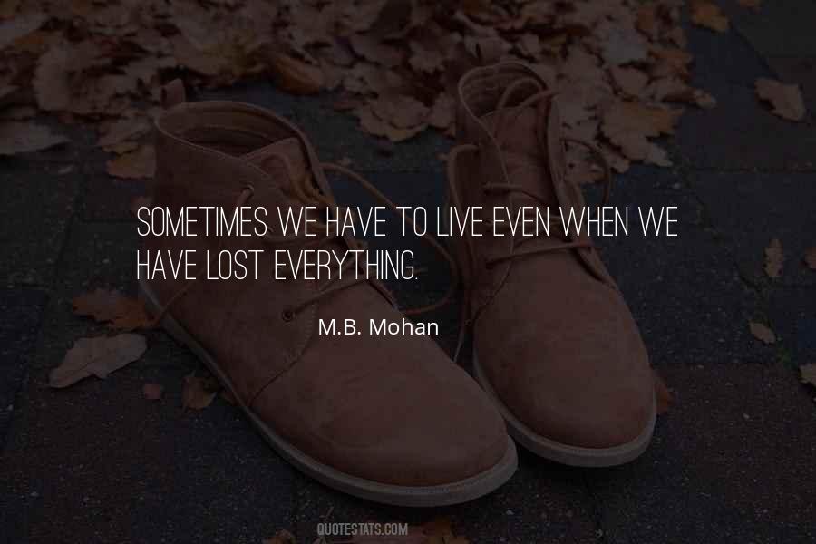 Mohan C Quotes #931403