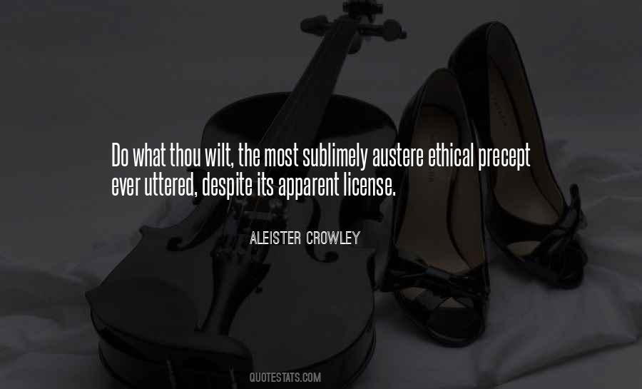 Austere Quotes #1810912