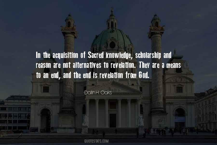 Knowledge From God Quotes #1118479