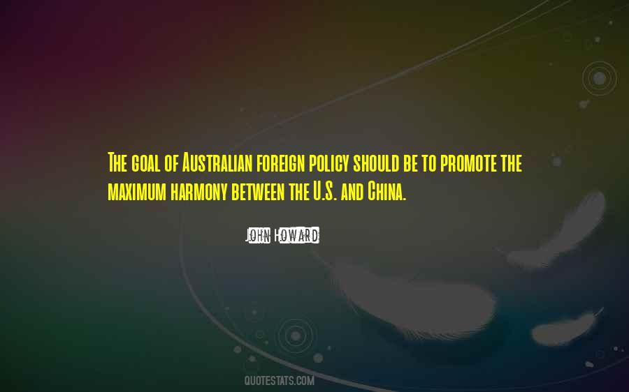 Australian Foreign Policy Quotes #288601