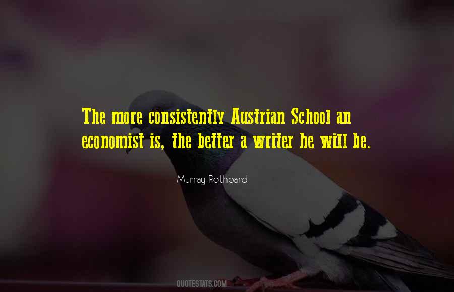 Austrian School Quotes #1435365