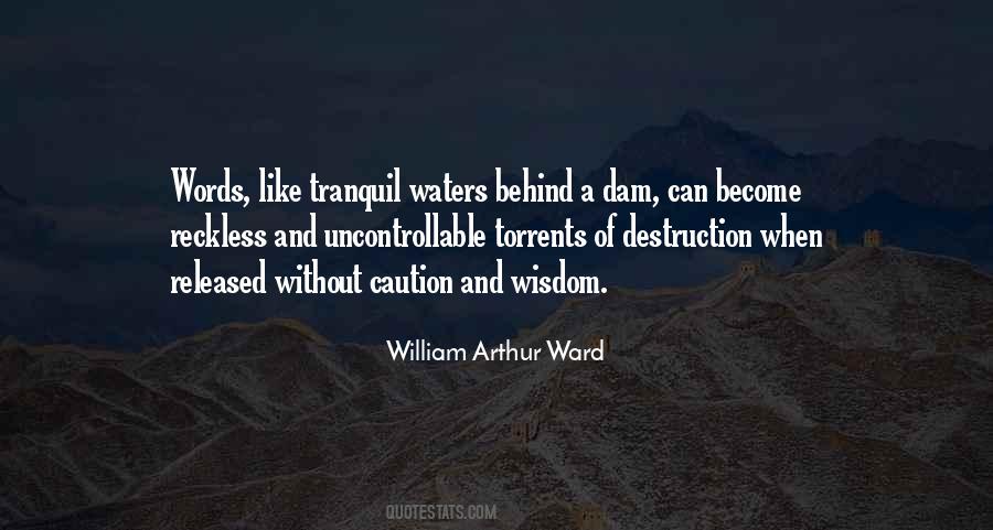 Tranquil Water Quotes #1096273