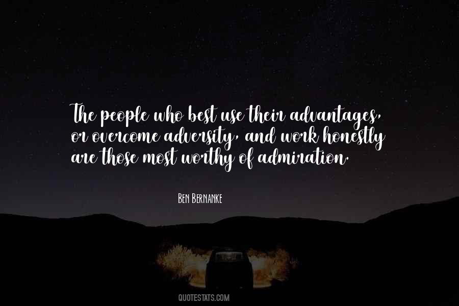 Advantages People Quotes #137126