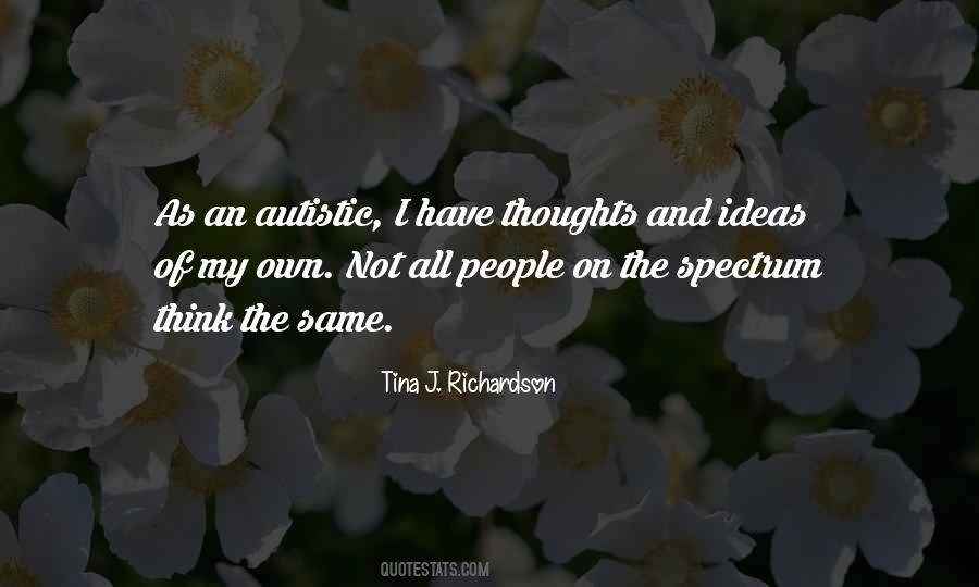 Autistic Quotes #1727270