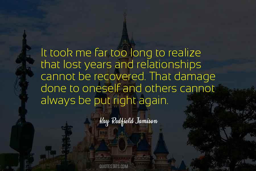 Lost Years Quotes #1568328