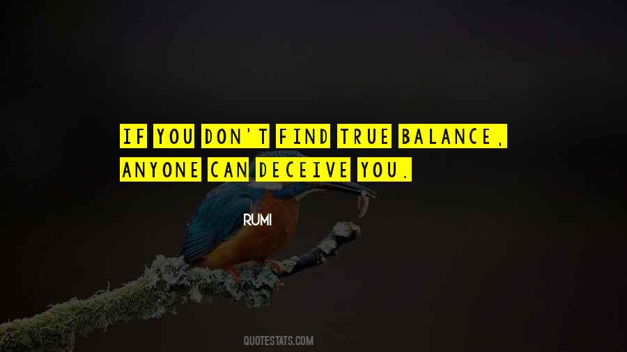 True Balance Quotes #470097