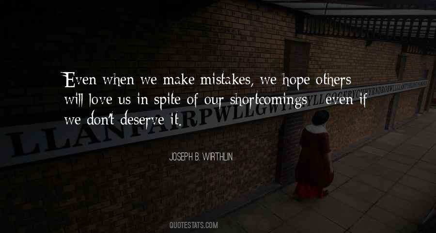 Quotes About Mistakes Of Others #1551629