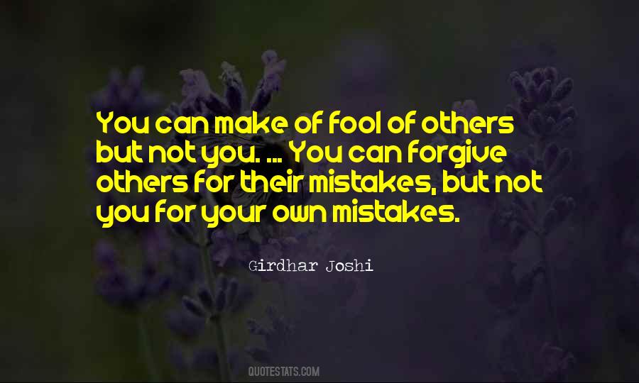 Quotes About Mistakes Of Others #1728288