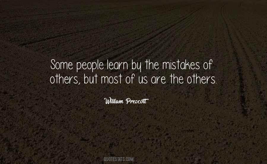 Quotes About Mistakes Of Others #388869