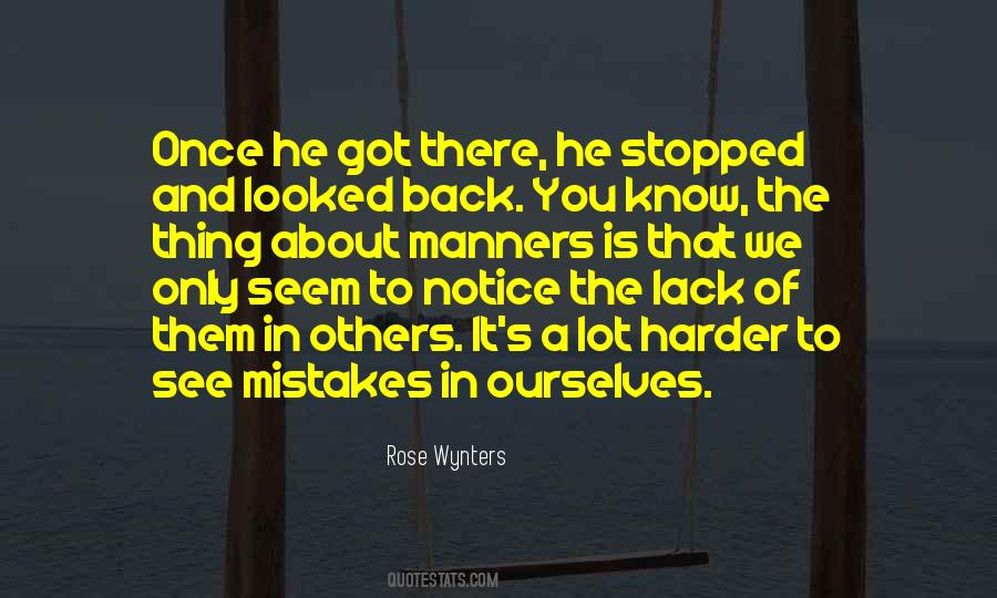 Quotes About Mistakes Of Others #876884