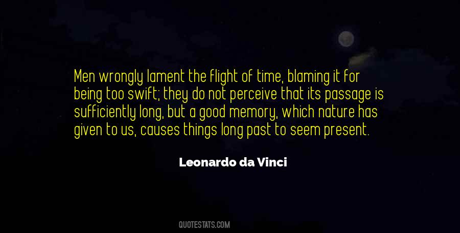 Flight From Leonardo Da Vinci Quotes #1511268