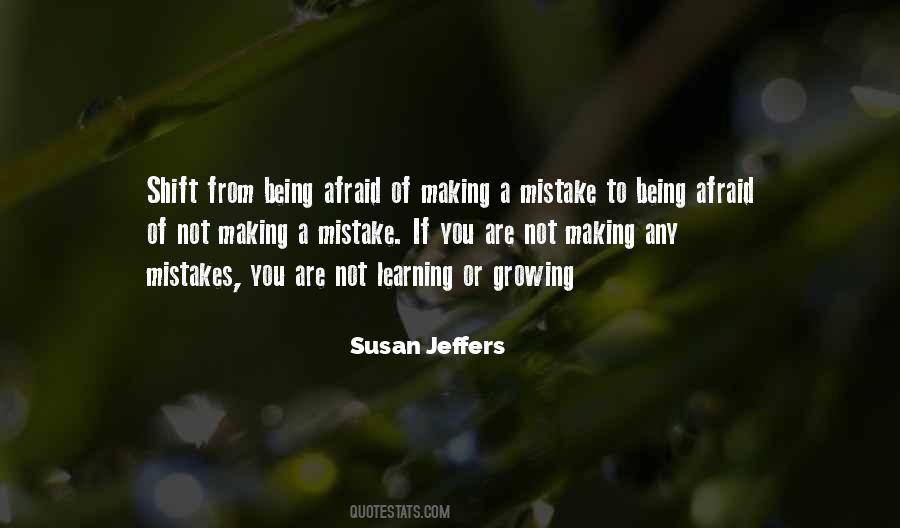 Quotes About Mistakes Learning #116489