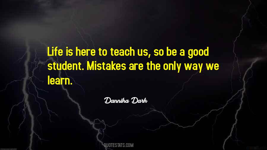 Quotes About Mistakes Learning #306288