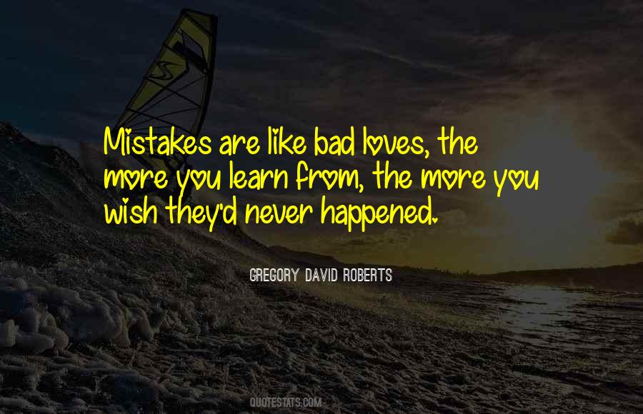Quotes About Mistakes Learning #631018