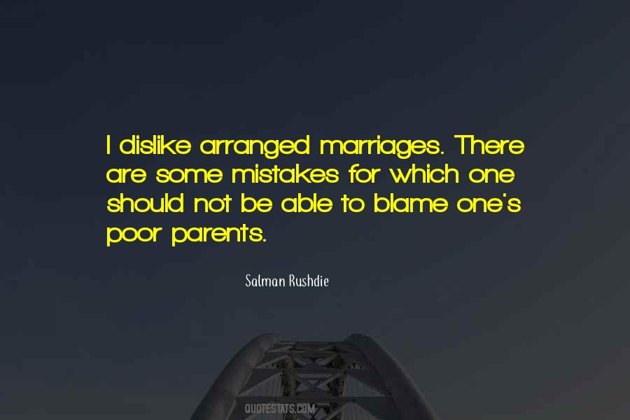 Quotes About Mistakes In Marriage #630419