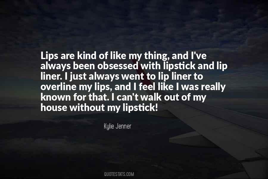 Overline Lips Quotes #88155