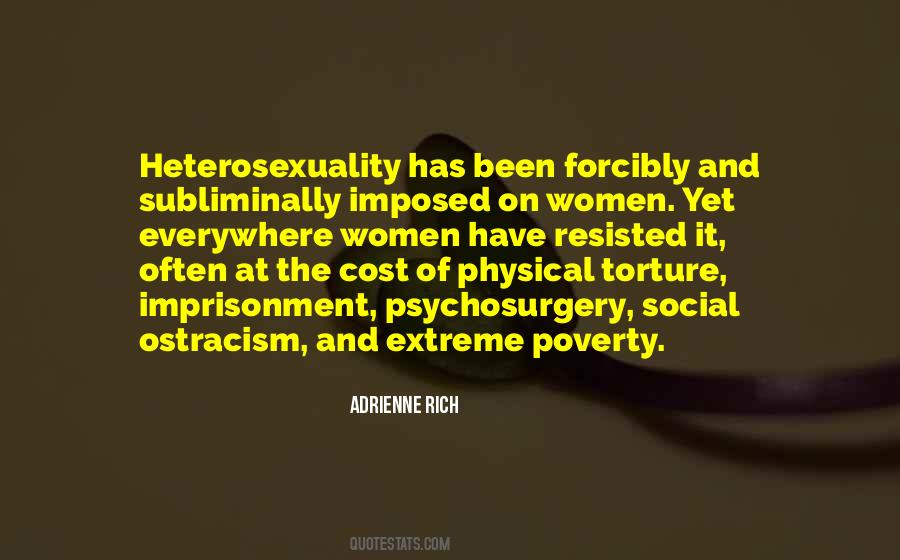 Social Ostracism Quotes #934786