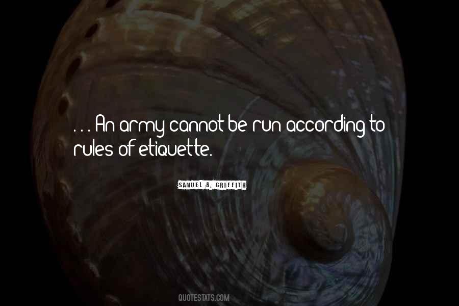 Etiquette Rules Quotes #516567