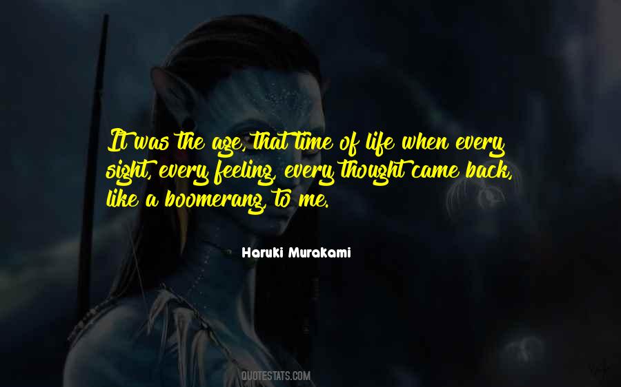 Life Murakami Quotes #137045