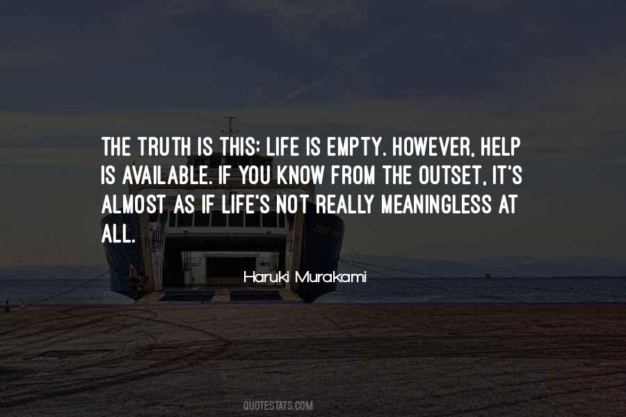 Life Murakami Quotes #191816