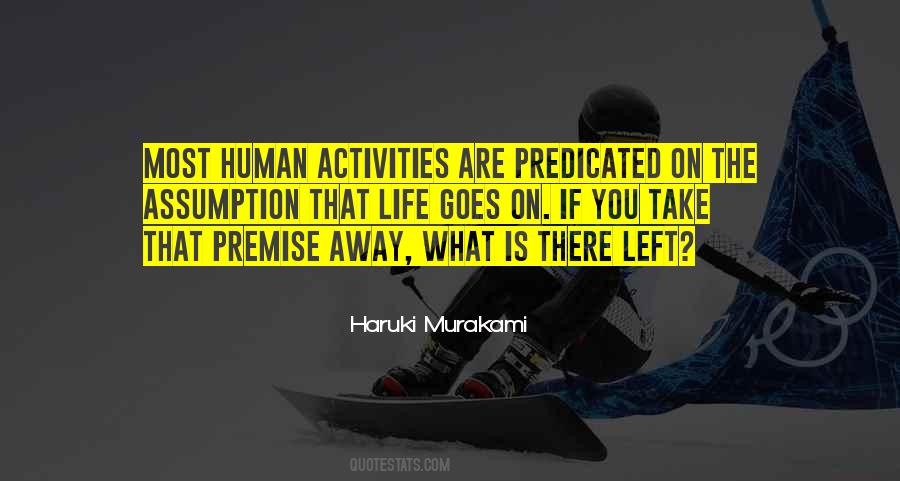 Life Murakami Quotes #306851