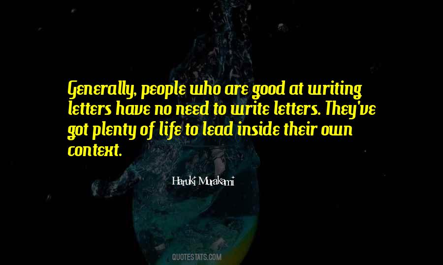 Life Murakami Quotes #332141