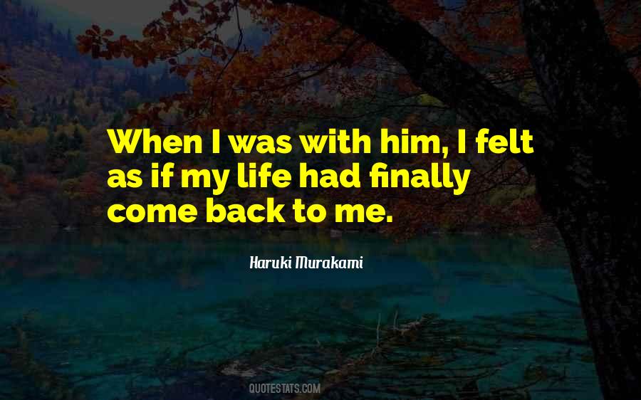 Life Murakami Quotes #602793