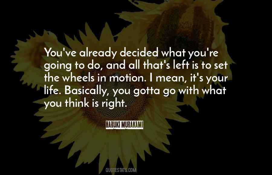 Life Murakami Quotes #71524