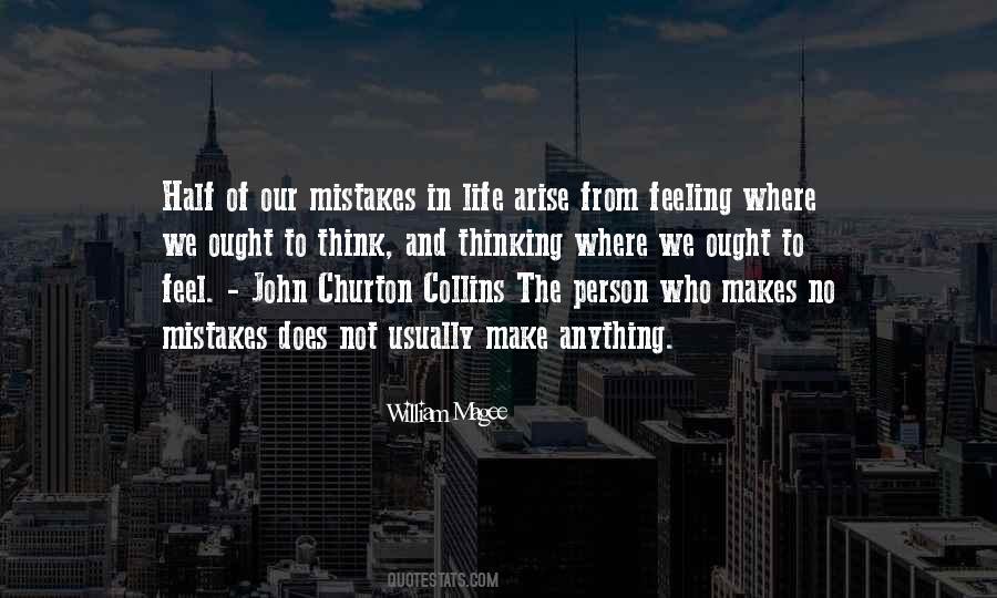 Quotes About Mistake In Life #466517