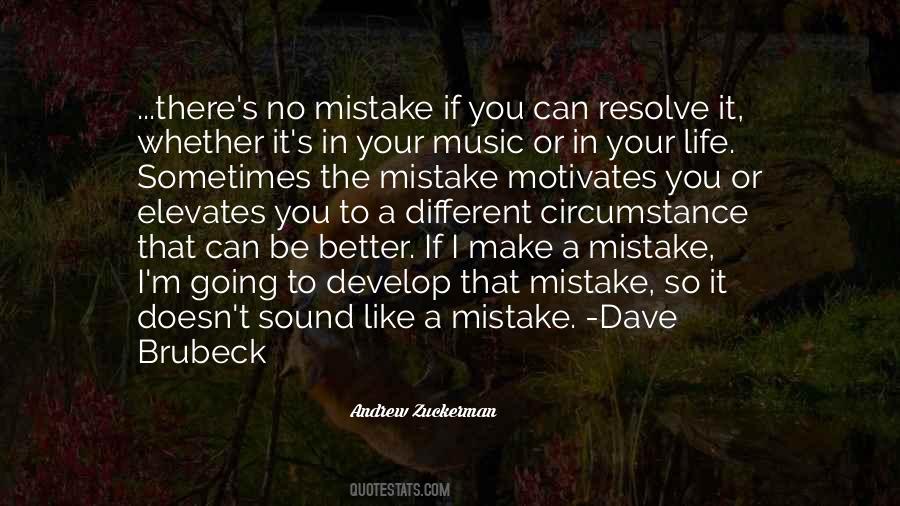 Quotes About Mistake In Life #649089