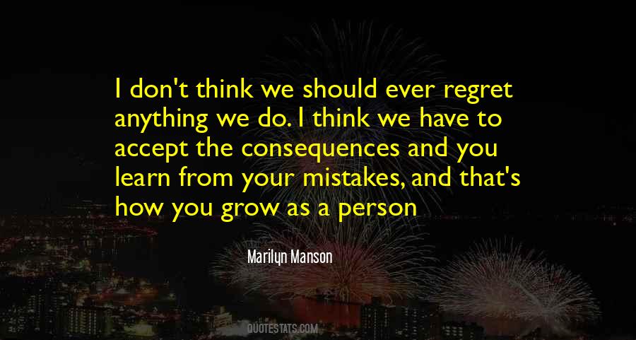Quotes About Mistake And Regret #1635187
