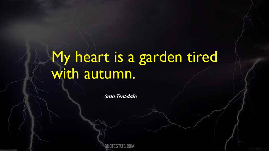Autumn Garden Quotes #758566