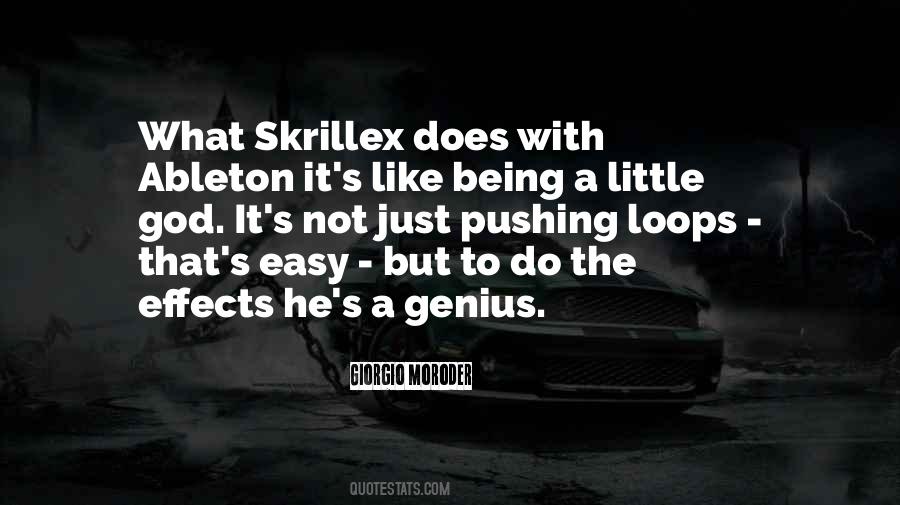 Being Genius Quotes #1278577