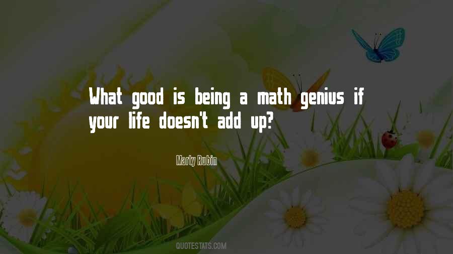 Being Genius Quotes #75761
