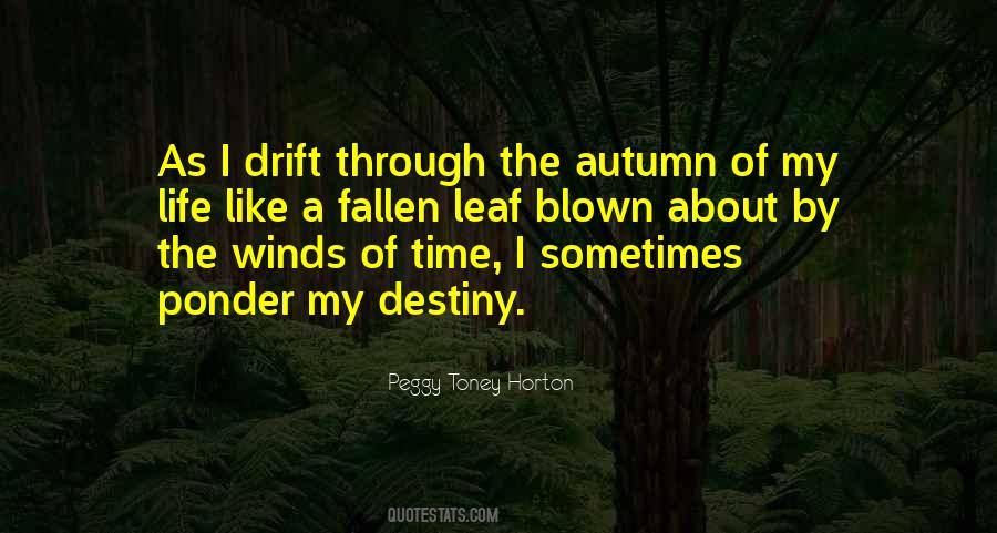 Autumn Winds Quotes #579133