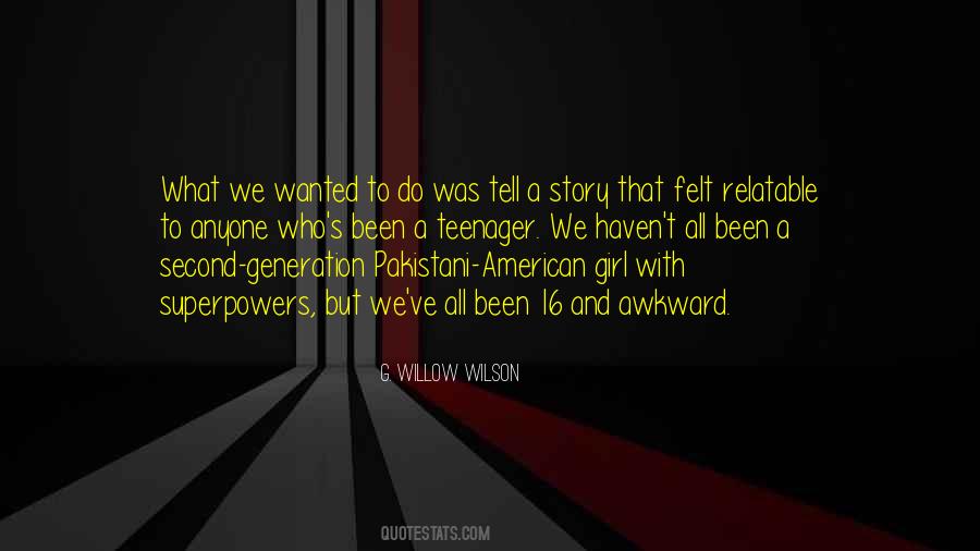 Story Girl Quotes #633222