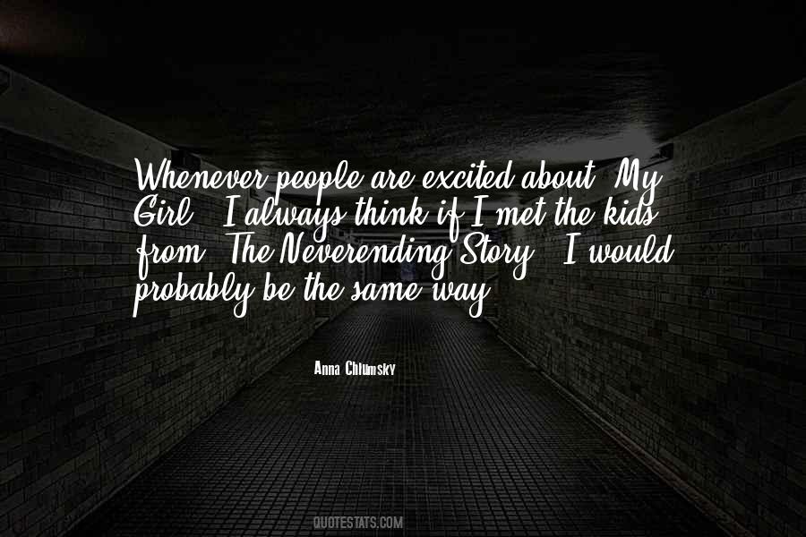Story Girl Quotes #854795