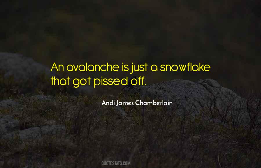 Avalanche Quotes #442208