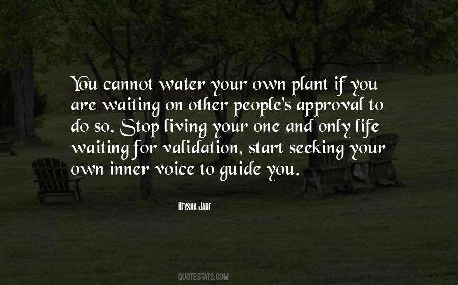 Not Seeking Validation Quotes #553561