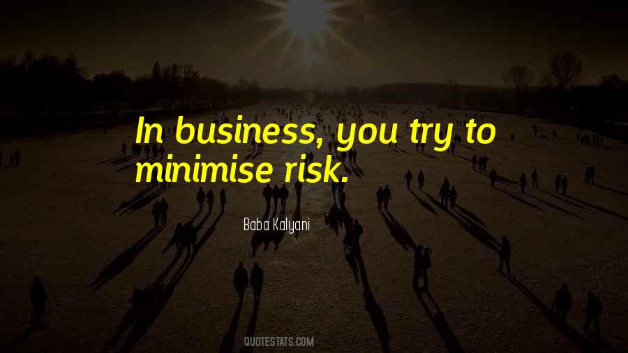 Business Risk Quotes #112246