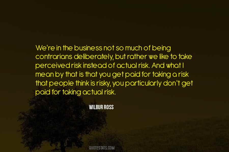 Business Risk Quotes #27618