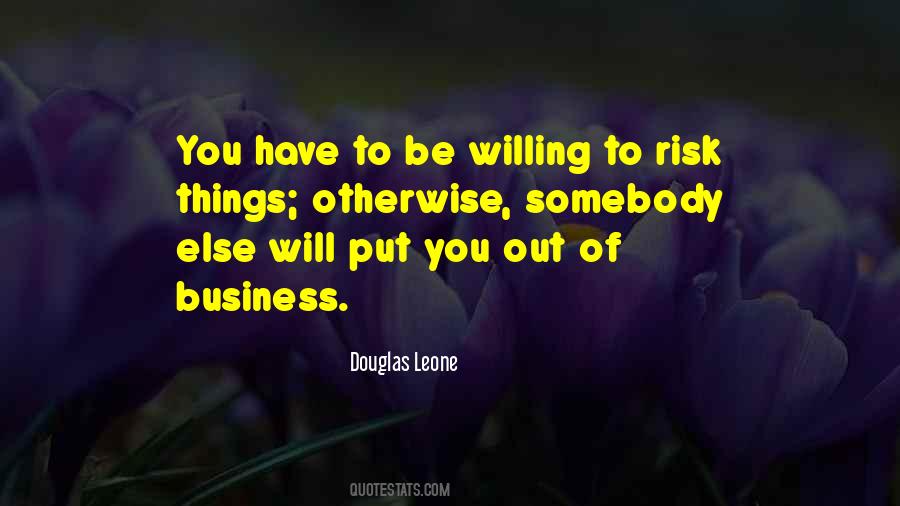 Business Risk Quotes #726896